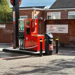 Petrol pump installation complete