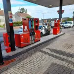 Petrol pump installation complete
